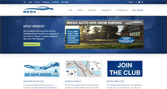 Desktop Screenshot of megaautospa.com